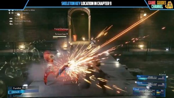 Final Fantasy 7 Remake Skeleton Key Location Chapter 10