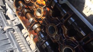 Замена прокладки клапанной крышки кия Рио 1 2004 год