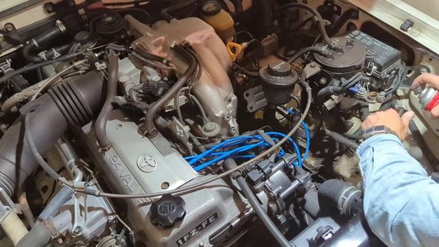 Alternator Change - 80 Series Land Cruiser - Time Lapse Version