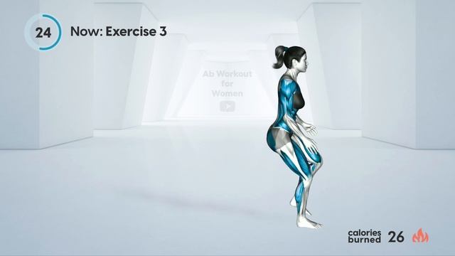 Get A Six-pack In 5 Minutes With This Easy Ab Workout For Women! смотреть онлайн
