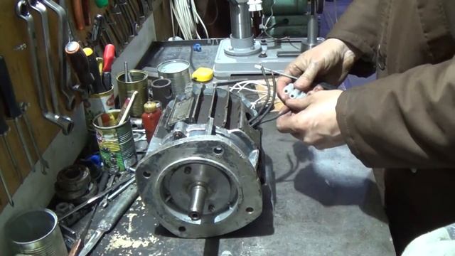 Восстановление 3х фазного электродвигателя, выбор способа подключения. смотреть онлайн