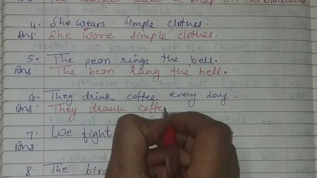Simple Past Tense (Positive Statement) Class 5 English Grammar and Composition- Holy Faith смотреть онлайн