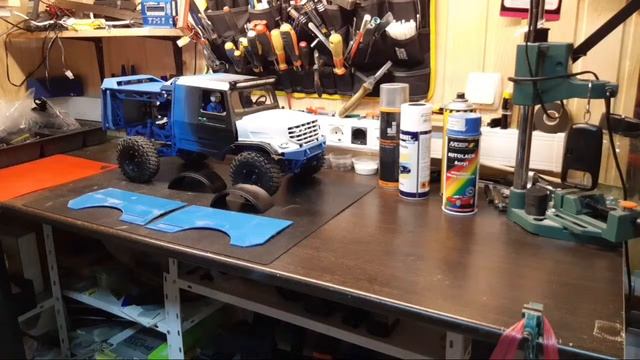 Вечер начинается не с кофе ...Willys Jeep, Камаз 1/12, TRX-4 смотреть онлайн