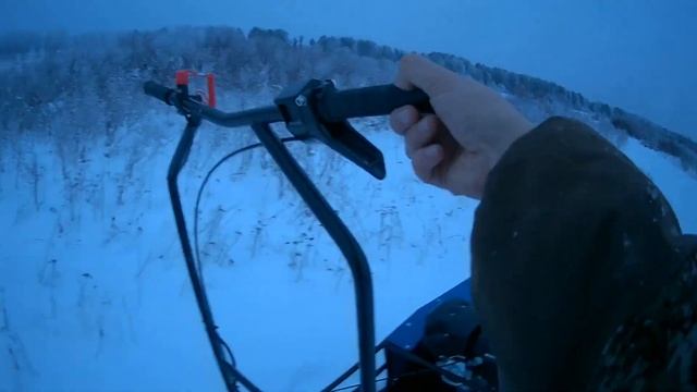Мотобуксировщик БТС Лонг 15лc / Первые часы обкатки / Республика Коми смотреть онлайн