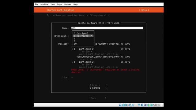 How to install Ubuntu 22.04 LTS with software raid 1 смотреть онлайн