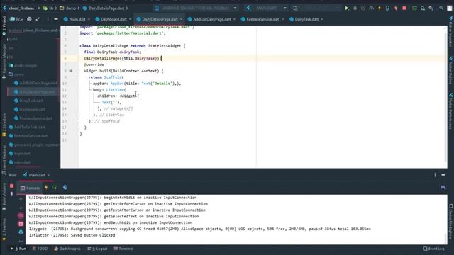 Flutter complete Firebase dairy app with google sign in смотреть онлайн