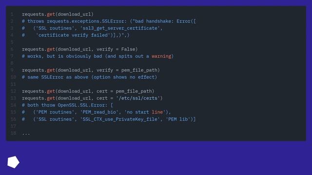 Add single certificate to requests смотреть онлайн