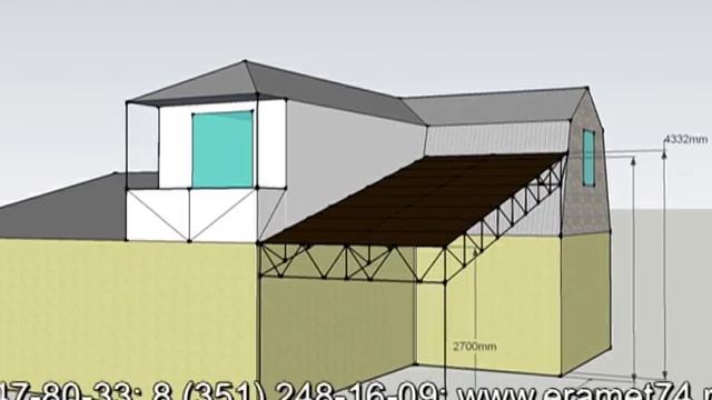 беседки и козырьки из поликарбоната в Челябинске 15