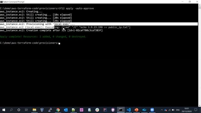 Terraform Provisioners - terraform provisioners to perform configuration management os level . смотреть онлайн