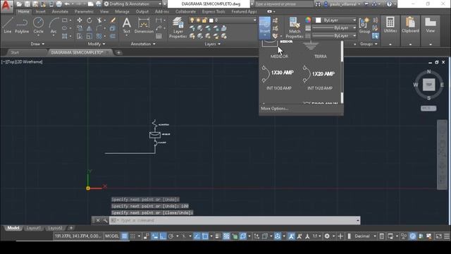 DIAGRAMA UNIFILAR AUTOCAD смотреть онлайн