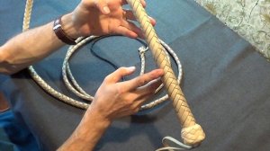 Кнут для Пастуха (Из Сыромятины)Shepherd's Whip Rawhide.