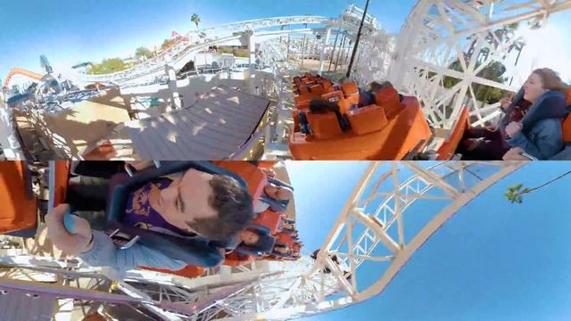 [5k 360] Incredicoaster - Incredibles Roller Coaster California Adventure смотреть онлайн