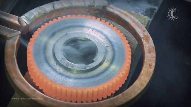 Индукционный нагрев ТВЧ. Закалка шестерни смотреть онлайн