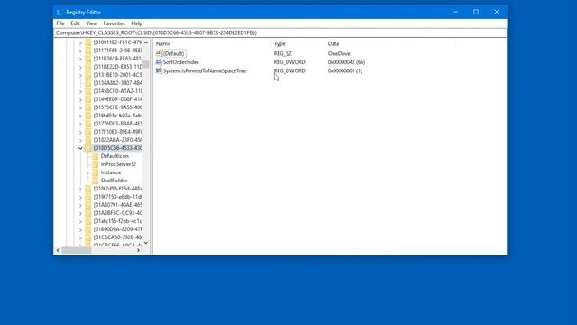 Remove OneDrive Icon From Windows 10 File Explorer Navigation Pane Sidebar смотреть онлайн