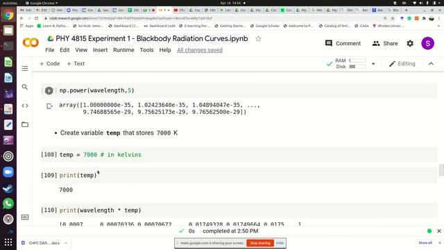 UNZA PHY 4815 Experiment 1 Part B Blackbody Radiation Curves 16 April 2021 смотреть онлайн