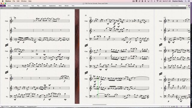 1735 Trio for Cornett, Tenor and Cello смотреть онлайн