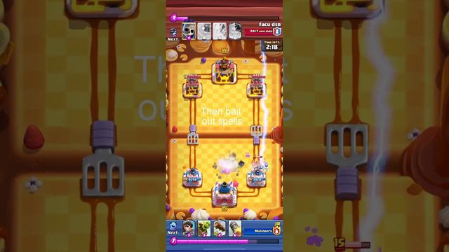 How to win with Log bait Clash Royale 2024 #clashroyale #cr #supercell #gaming смотреть онлайн