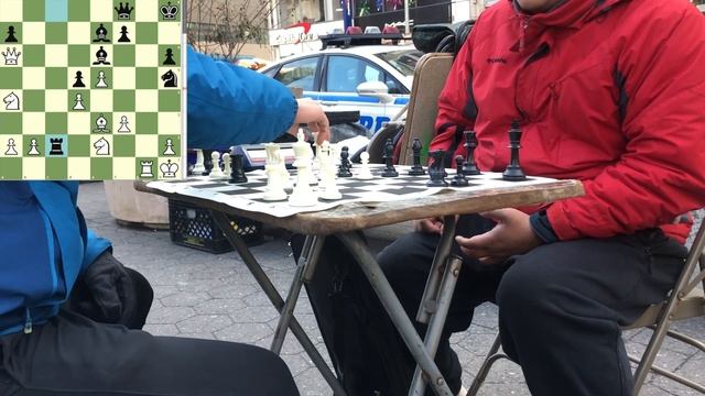 Defeating a Chess Expert (Aggressive Kingside Attack) NYC Chess Hustling смотреть онлайн