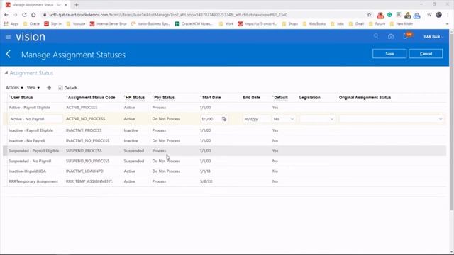 41. How to Manage Assignment Status in Oracle HCM Cloud смотреть онлайн