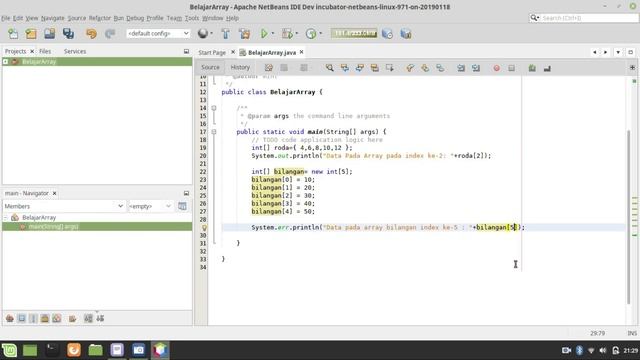 tutorial java indonesia | array смотреть онлайн