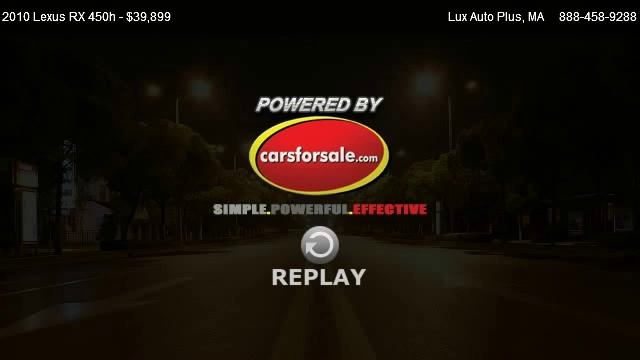 2010 Lexus RX 450h HYBRID ONE OWNER NAVIGATION SYSTEM RX450h - for sale in Newton, MA 02465 смотреть онлайн
