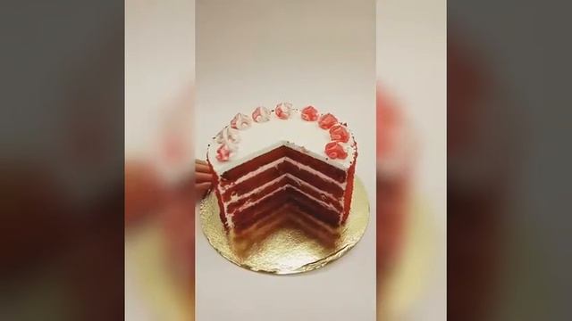 Торт Красный бархат , торт на 1 кг смотреть онлайн