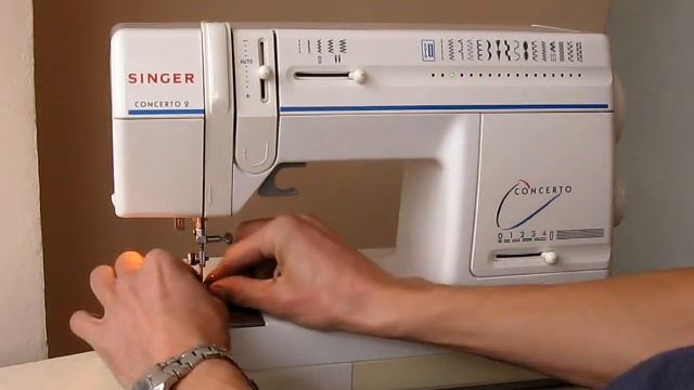 Sewing machine Швейная машина Singer Concerto 2 test трикотаж и кожа смотреть онлайн