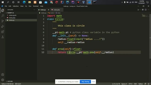 part128 اموزش قسمت class variable در python смотреть онлайн