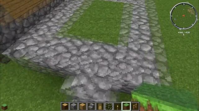 Строительство домов в minecraft "домик как в деревне" 1. Маленькие дома смотреть онлайн