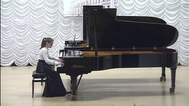 Маргарита Бажутина 12 лет. Прокофьев. Сказки старой бабушки № 3 смотреть онлайн
