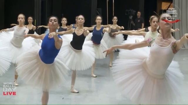 "La Bayadere" Rehearsal Bolshoi World Ballet Day 2017 смотреть онлайн