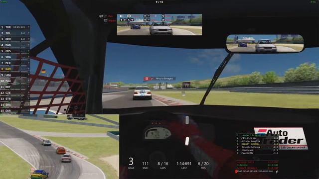 1996 Campionato Italiano Superturismo at Magione - Race 2 (Assetto Corsa) смотреть онлайн