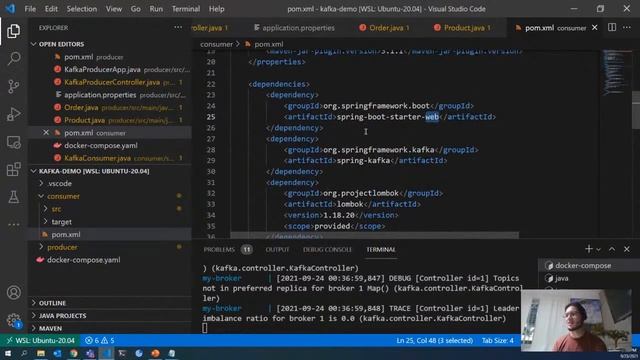 Streaming data with Spring Boot and Kafka смотреть онлайн
