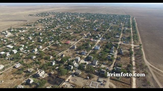 Земельные участки, дачи, кооператив Оазис, Сокол, рядом с Евпаторией Крым, с высоты птичьего полета