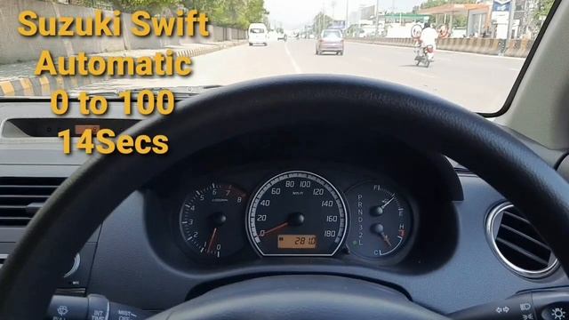 0 to 100 Suzuki Swift Manual VS Automatic | 0-100 смотреть онлайн
