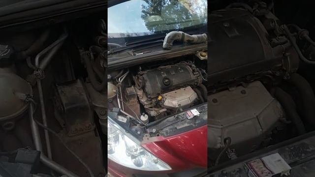 Заводим Пежо 308 в Торфяновке. Ошибки по датчику коленвала и дроссельной заслонке. смотреть онлайн
