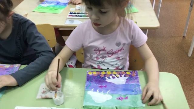 Рисуем медуз смотреть онлайн