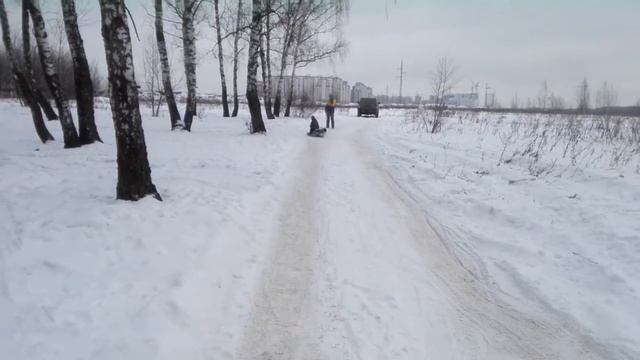 Детский снегоход. смотреть онлайн