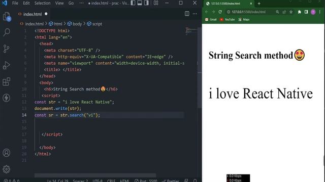String search Method in javaScript || JS Tutorial for Beginners in 2022 смотреть онлайн