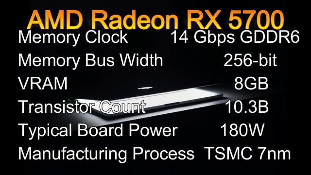 AMD Radeon RX 5700 XT, Radeon RX 5700 Benchmarks Comparison смотреть онлайн
