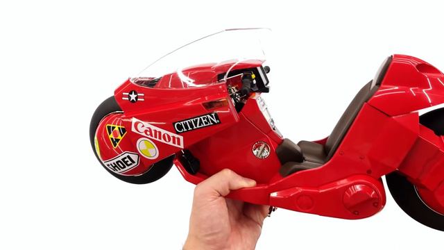 Akira Kaneda's Bike Revival 1/6 Scale Medicom x Bandai Unboxing & Review смотреть онлайн