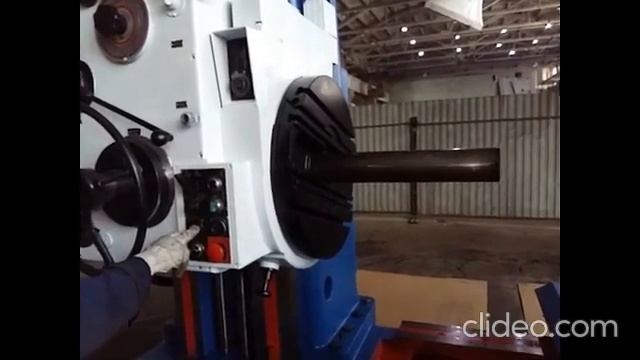 Horizontal boring machine TOS W100 смотреть онлайн