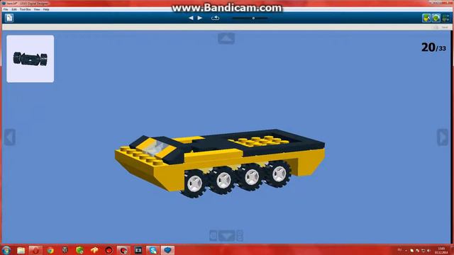 Как построить танк в LDD (LegoDigitalDisigner) смотреть онлайн