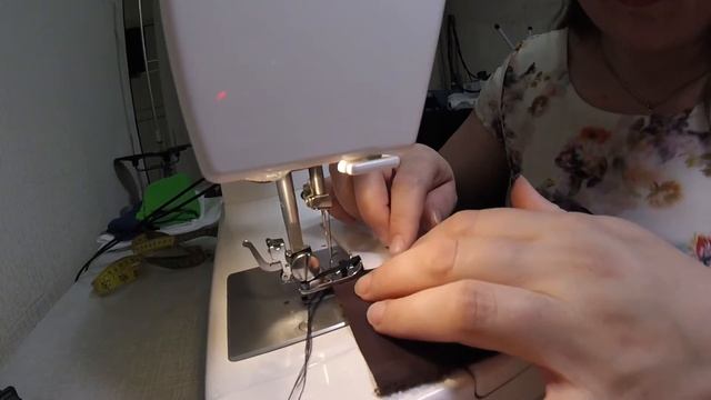 Как сделать потайной шов на машинке смотреть онлайн