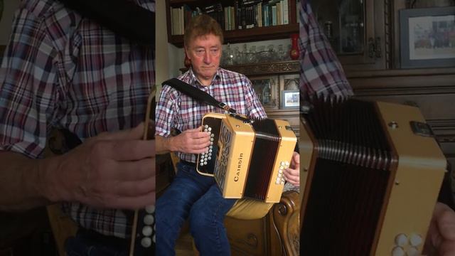 The Golden Eagle - Irish traditional hornpipe on button accordion смотреть онлайн