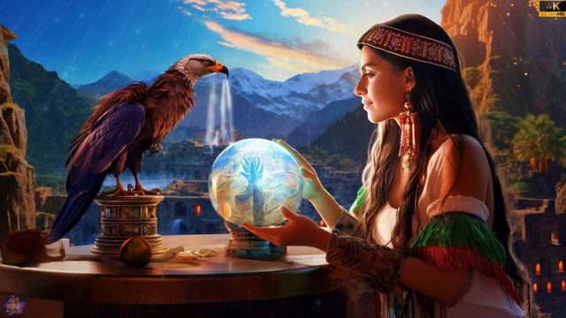 Secret of Aztec Spirits: Celestial Pan Flute Music for Holistic Healing - 4K смотреть онлайн