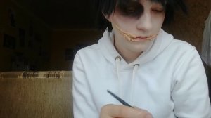 Макияж Джеффа Убийцы.  Jeff the Killer. Гримм Джеффа убийцы.