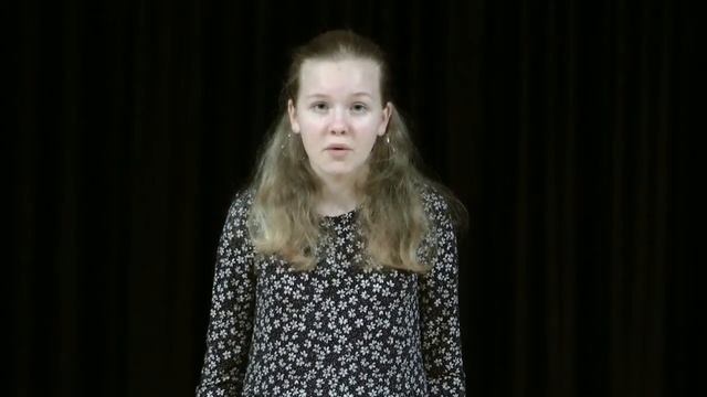 Реднева Варвара читает отрывок из повести М. Трауб "О чем говорят младенцы", январь 2022 смотреть онлайн
