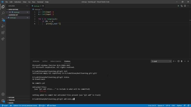 Understanding Git and GitHub | Part 1 | git basics | Binary Hut смотреть онлайн