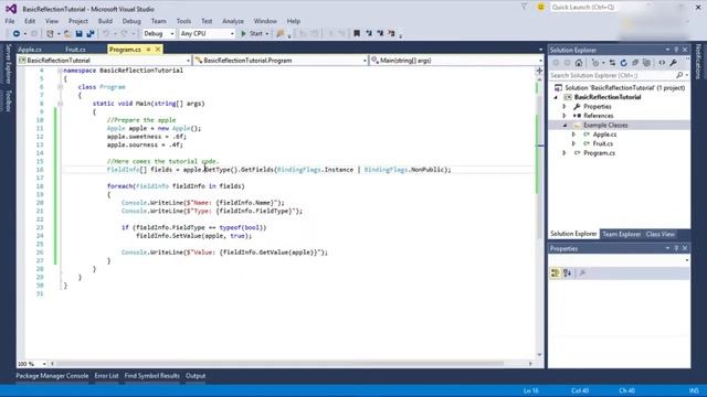 C# Basic Reflection Tutorial - 4 - Member Types смотреть онлайн